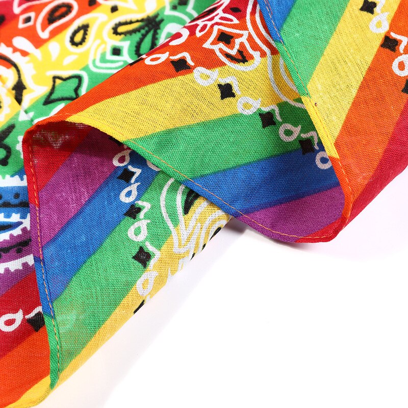 Square Scarf Rainbow Bandana